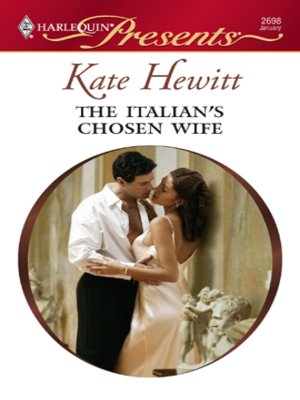 cover image of The Italian's Chosen Wife